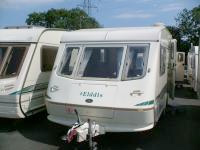 Caravans in storage